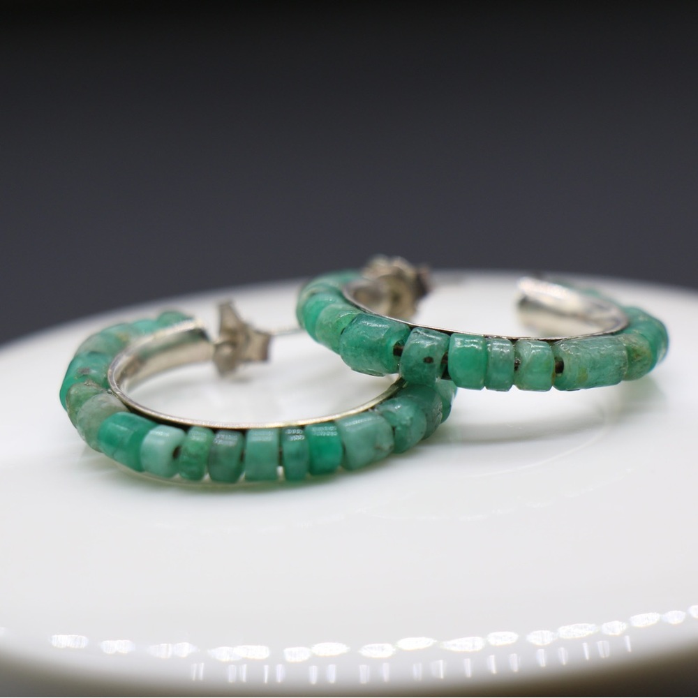 Raw Emerald Rings - Picture 2 of 7
